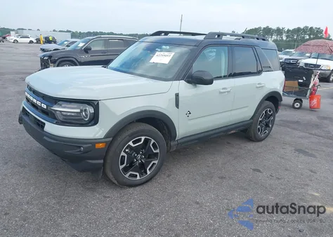 2024 Ford Bronco Sport Outer Banks from USA, damaged, VIN 3FMCR9C6XRRF57501